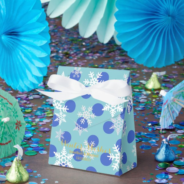 Caja Para Regalos Fiesta de Navidad de Deseos de Invierno Hanukkah (Fiesta)