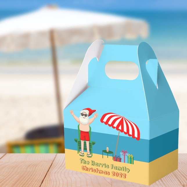 Caja Para Regalos Fiesta de Navidades de playa de Personalizado Sant (Subido por el creador)