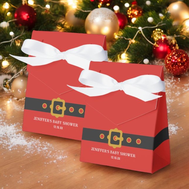 Caja Para Regalos Fiesta de Navidades navideños de Santa Bebé (Subido por el creador)