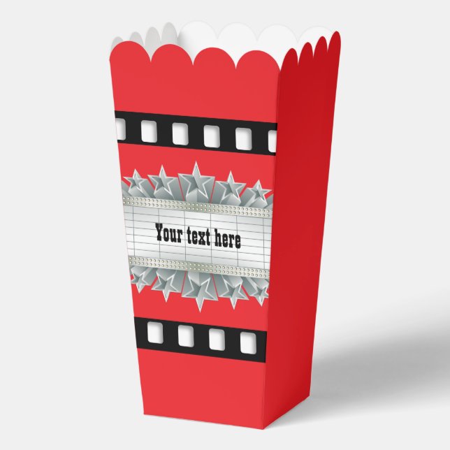 Caja Para Regalos Fiesta de personalizable de afiches de película (Anverso)