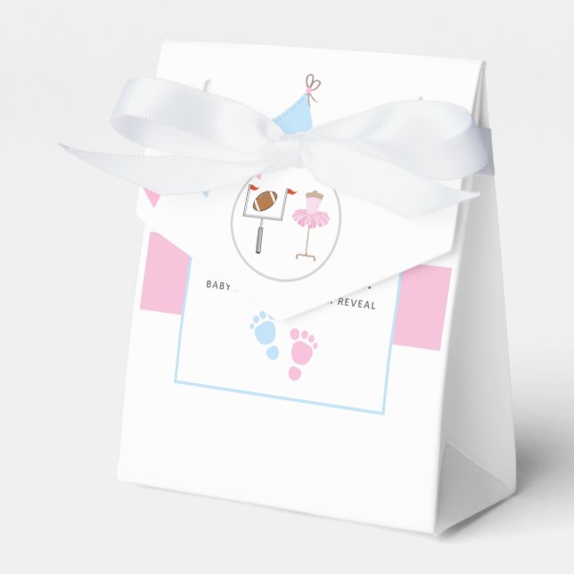 Caja Para Regalos Fiesta de retoques o retoques de género o tutus (Front Side)