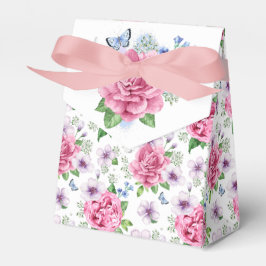Caja Para Regalos Fiesta de rosas rosadas