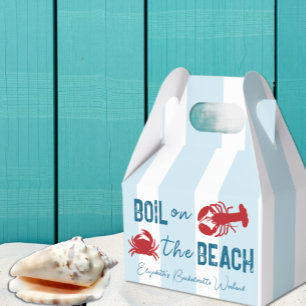 Caja Para Regalos Fiesta de soltera con mariscos hervidos