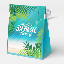 Caja Para Regalos Fiesta de Summer Beach