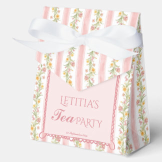 Caja Para Regalos fiesta de té por la tarde para baby shower de bebé