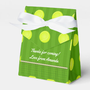 Caja Para Regalos Fiesta de tenis invitado