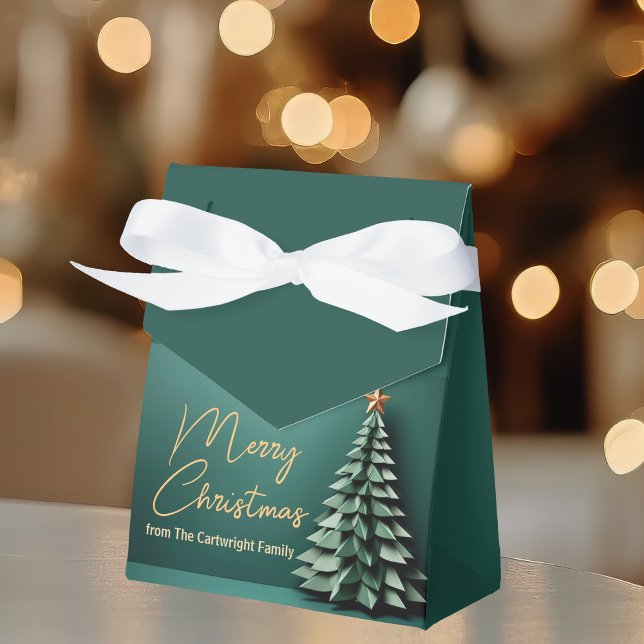 Caja Para Regalos Fiesta de un grandioso Personalizado de un verde d (Subido por el creador)
