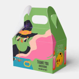 Caja Para Regalos Fiesta de vintage de retro pop Halloween