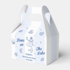 Caja Para Regalos Fiesta del Amor En El Lago Bachelorette