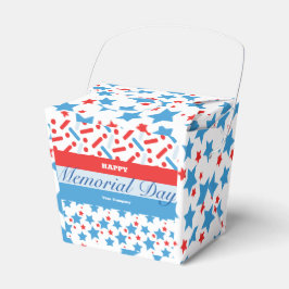 Caja Para Regalos Fiesta del evento del Día de los Caídos con purpur