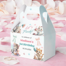 Caja Para Regalos Fiesta del primer cumpleaños de Cute Dragon