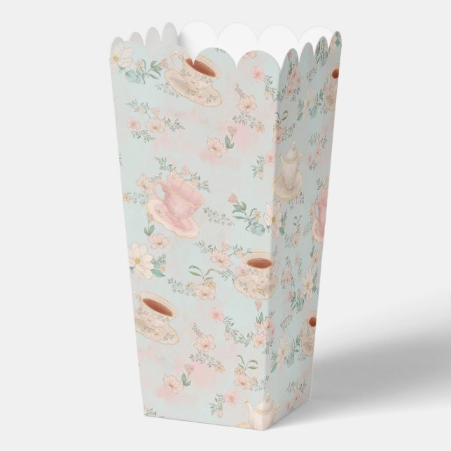 Caja Para Regalos Fiesta del té shabby chic (Reverso )