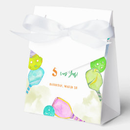 Caja Para Regalos Fiesta Deportivo Acuarela Baloncesto Temático Cump