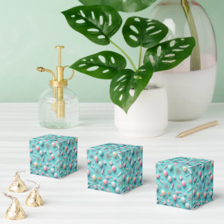 Caja Para Regalos Fiesta en Azul