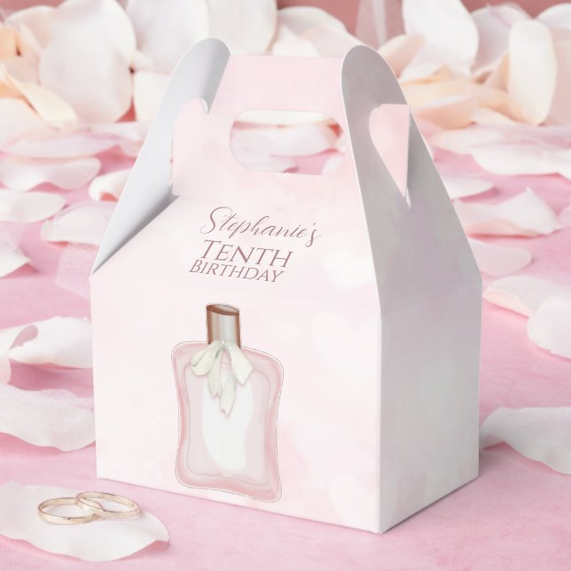 Caja Para Regalos Fiesta Glam de Perfume (Boda)