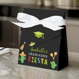 Caja Para Regalos Fiesta mexicana de graduación negra