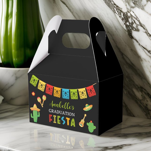 Caja Para Regalos Fiesta mexicana de graduación negra (Subido por el creador)