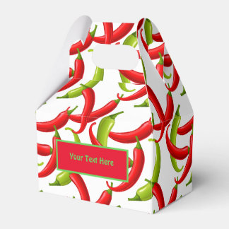Caja Para Regalos Fiesta mexicana de pimientos picantes