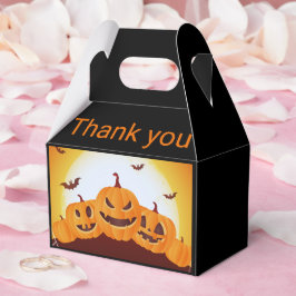 Caja Para Regalos Fiesta minimalista de Halloween