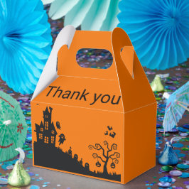 Caja Para Regalos Fiesta minimalista de Halloween