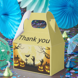 Caja Para Regalos Fiesta minimalista de Halloween