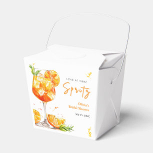 Caja Para Regalos Fiesta Nupcial de Amor a Primera Vista con Cóctel