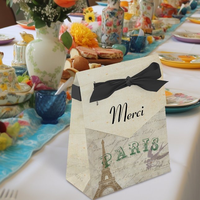 Caja Para Regalos Fiesta parisino de época (Subido por el creador)