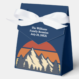 Caja Para Regalos Fiesta Personalizada de Atardecer en Blue Mountain