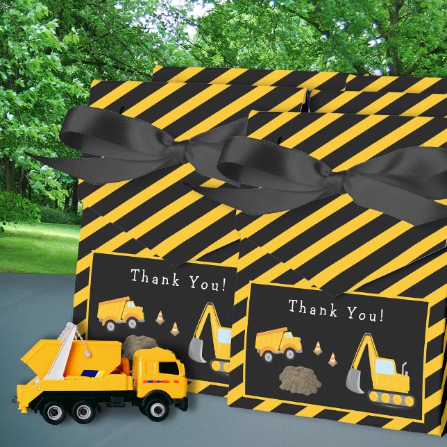 Caja Para Regalos Fiesta por el cumpleaños de la construcción gracia (Subido por el creador)