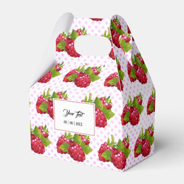 Caja Para Regalos Fiesta Raspberry Fruit Brunch (Front Side)
