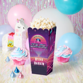 Caja Para Regalos Fiesta Rockin Vaporwave