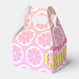 Caja Para Regalos Fiesta Rosa Lemonade