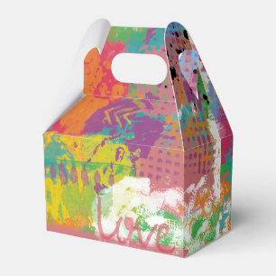 Caja Para Regalos Fiesta único enrrollado del aguilón del arte de