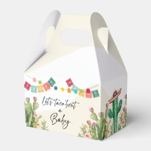 Caja Para Regalos Fiesta Watercolor Cactus Fiesta mexicano Succulent