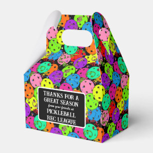 Caja Para Regalos Fiestas de baloncesto globos en negro gracias