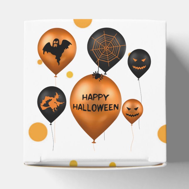 Caja Para Regalos Fiestas de Halloween felices (Parte superior)