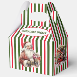 Caja Para Regalos Fiestas De Vacaciones Y Santa Claus