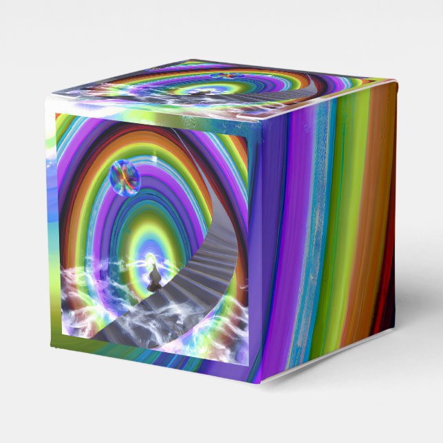 Caja Para Regalos Figura de misterio en el Stargate interdimensional (Costado Anverso)