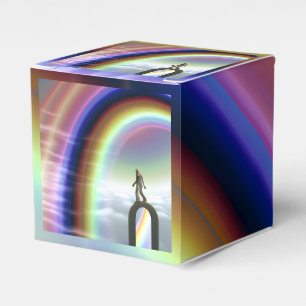 Caja Para Regalos Figura de misterio en el Stargate interdimensional
