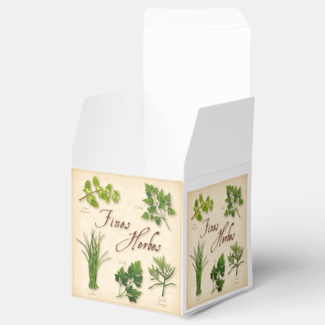 Caja Para Regalos Fines Herbes Favor Box (Abierto)