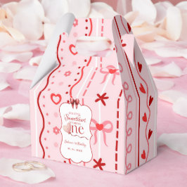 Caja Para Regalos First Birthday valentine baby birthday party