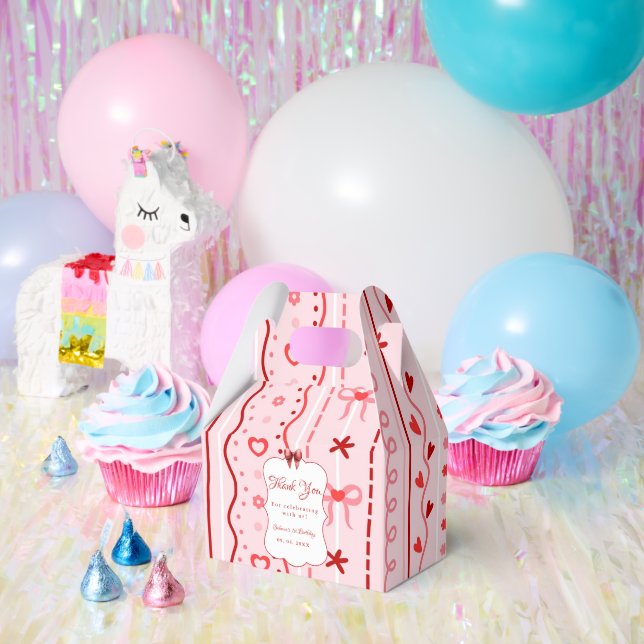 Caja Para Regalos First Birthday valentine baby birthday party (Fiesta)