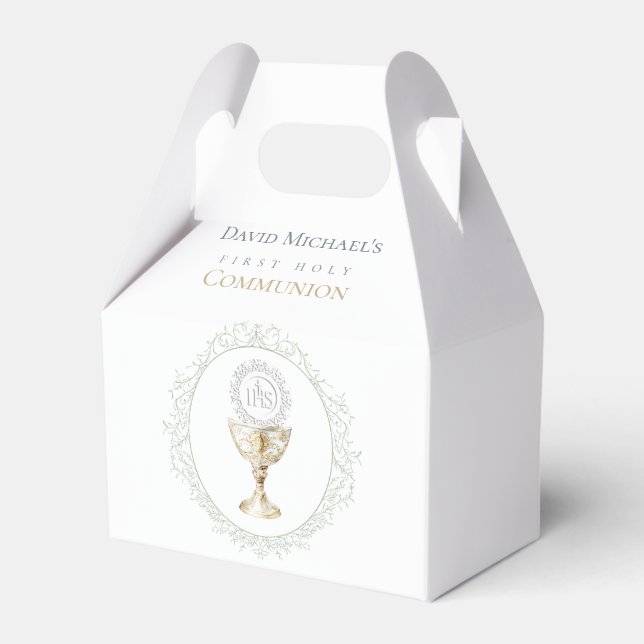 Caja Para Regalos First Holy Communion (Front Side)
