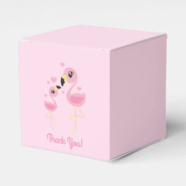 Caja Para Regalos Flamingo Baby Shower Cute Tropical