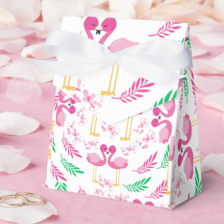 Caja Para Regalos Flamingo rosado