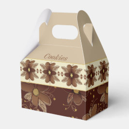 Caja Para Regalos Flieal oscuro marrón