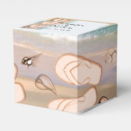 Caja Para Regalos Flip Flops on the Beach Wedding