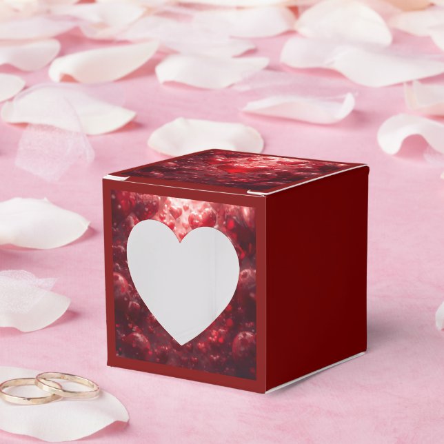 CAJA PARA REGALOS FLOATING HEARTS (Boda)