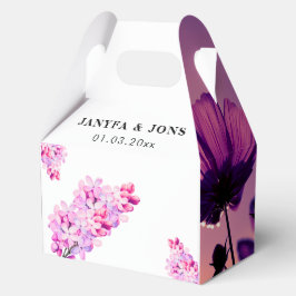 Caja Para Regalos flor de agua