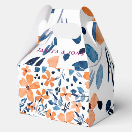 Caja Para Regalos flor de agua
